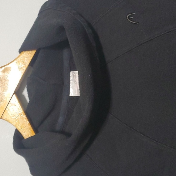 Head top women's size small black sweatshirt pullover turtleneck cowl wa… - Picture 2 of 8